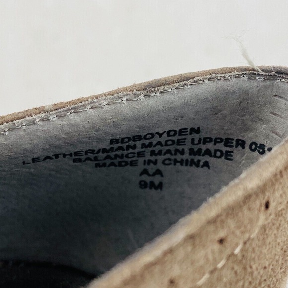 Womens 9M Bandolino‎ Boyden Pumps Gray Suede Snake Print 3" Heels Pointed Toes - Picture 9 of 9